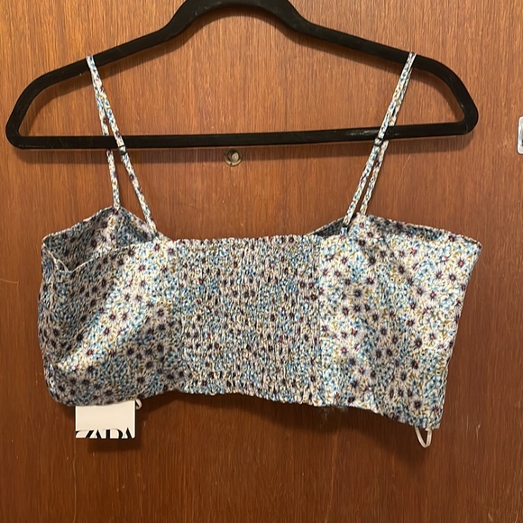NWT Zara Floral Bra Top - Picture 6 of 8